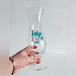 Vintage Kapok Tree Inn Hurricane Glass Peter Pan Urbanna Maryland